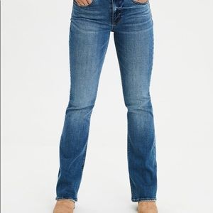 American Eagle Hi-Rise Artist Flare